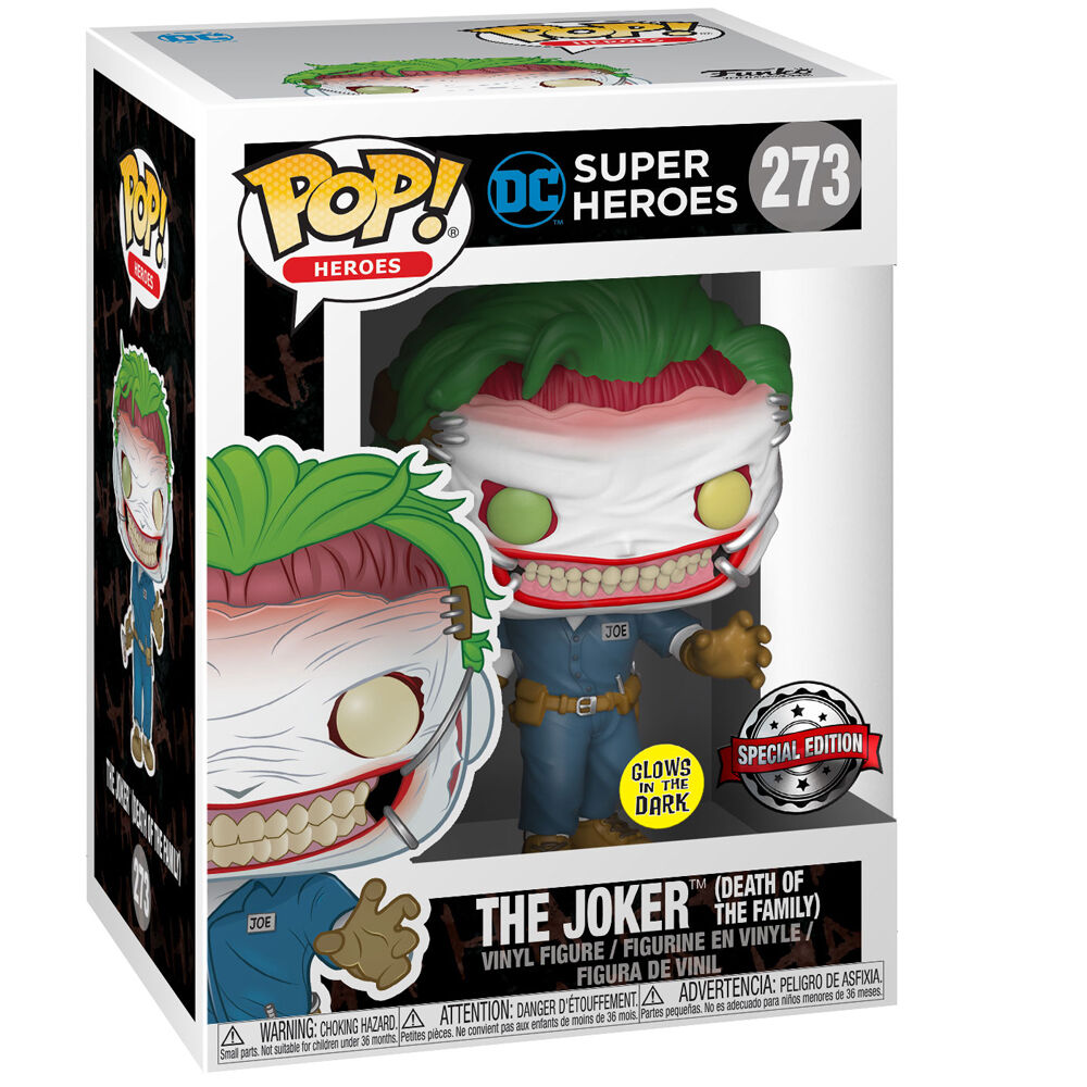 Set figures POP & Tee DC Comics The Joker Exclusive M
