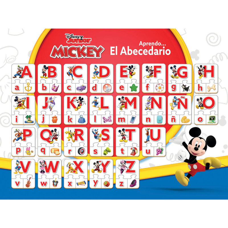 Jeu d'apprentissage de l'alphabet Disney Mickey