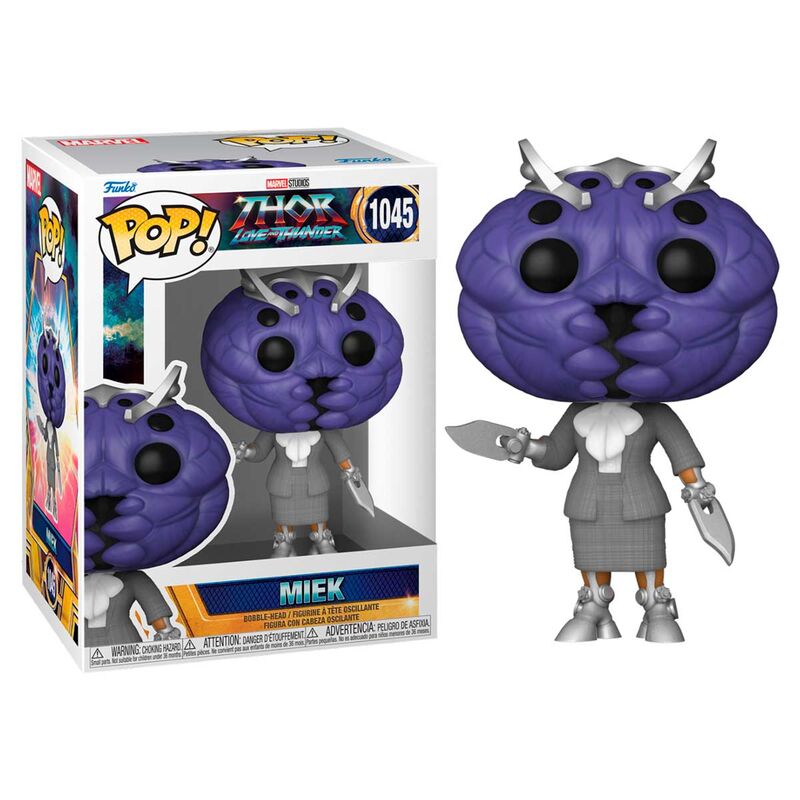 Funko Pop! Thor Love and Thunder Miek - Figura da Collezione Vinyl Nerdscape