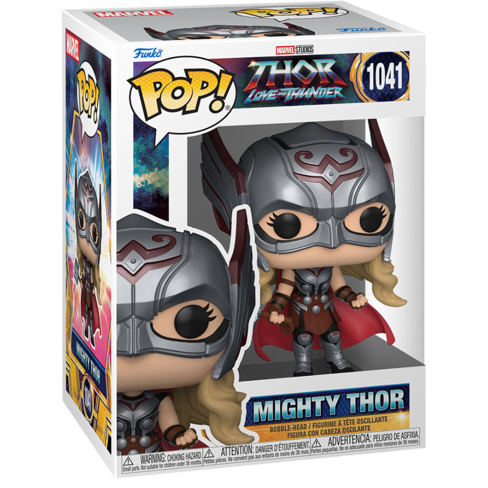 Funko Pop! Thor Love and Thunder Mighty Thor - Figura da Collezione Vinyl