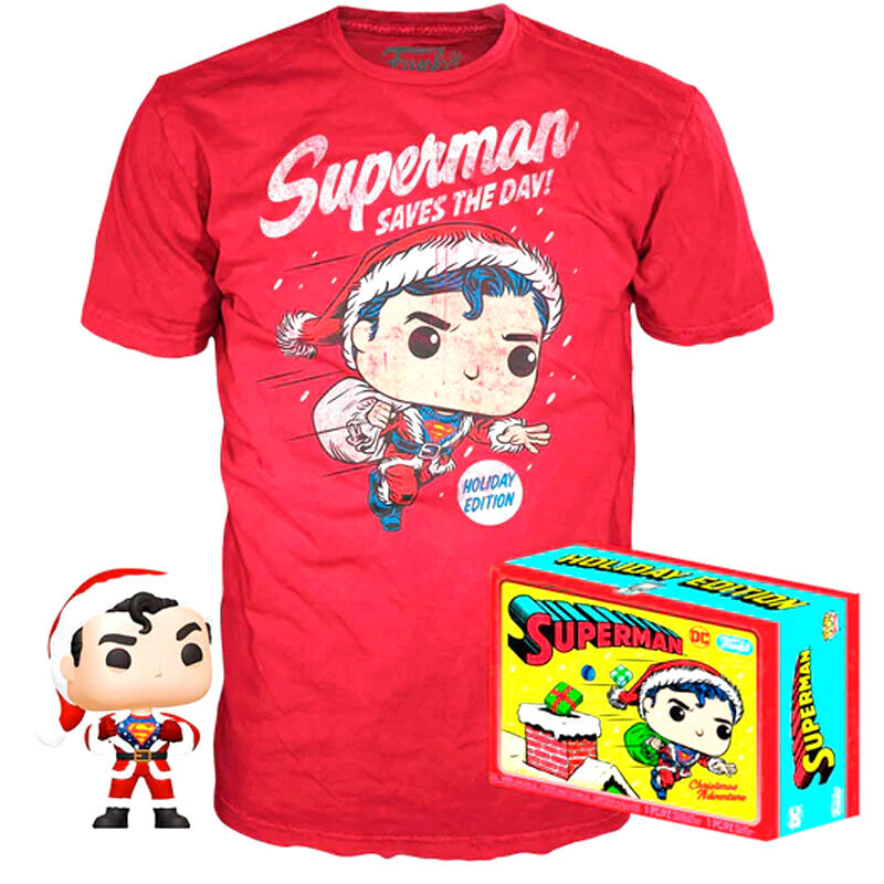 Funko Pop! DC Comics Superman - Figura da Collezione Vinyl Flocked Esclusiva Nerdscape