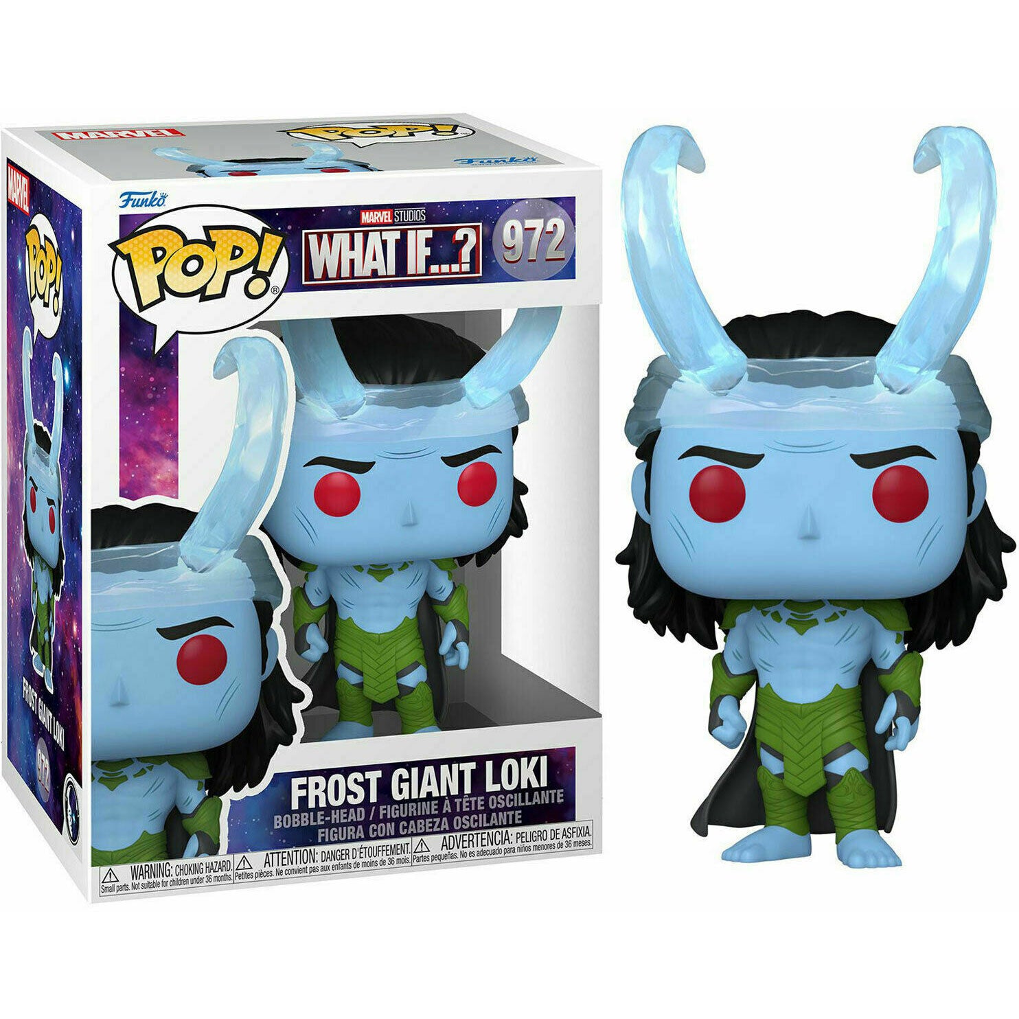 Funko Pop! Marvel What If Frost Giant Loki - Figura da Collezione Vinyl