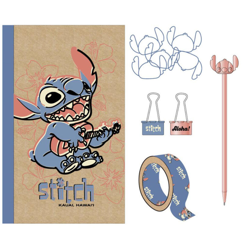 Ensemble de papeterie Disney Stitch Letter