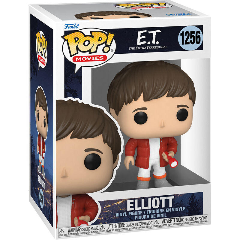 Funko Pop! E.T. The Extra-Terrestrial Elliott 40th - Figura da Collezione Vinyl