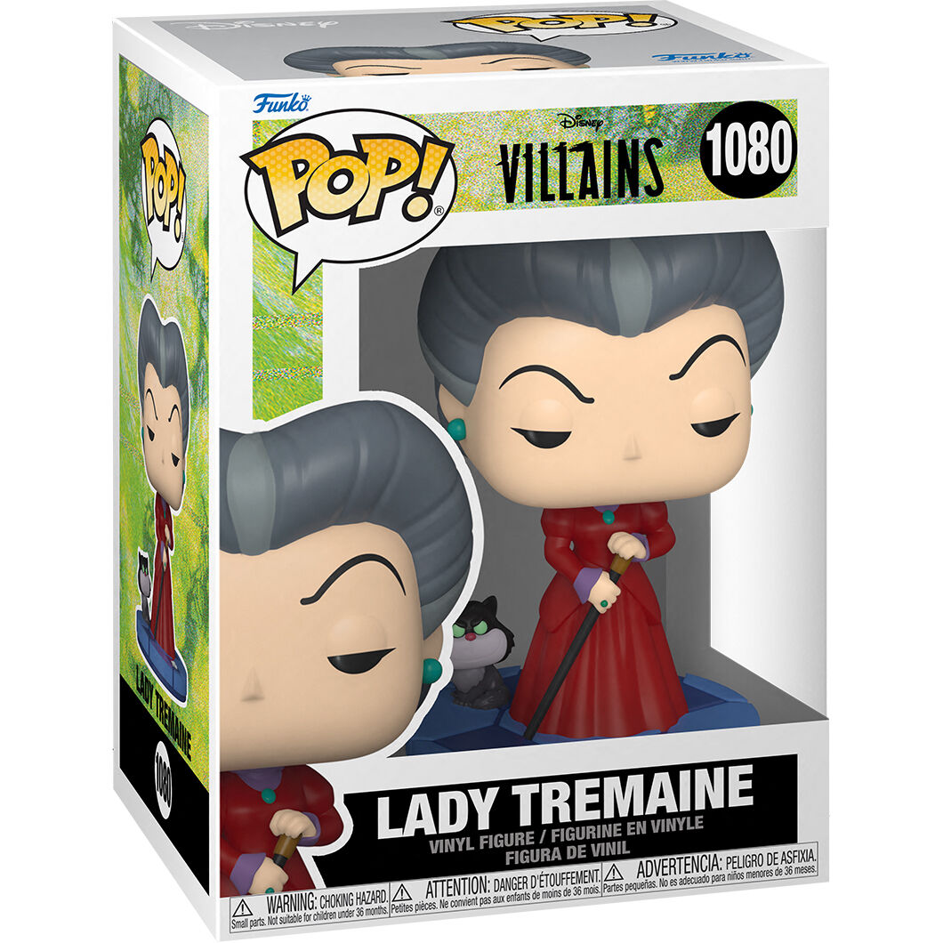 Funko Pop! Disney Villains Lady Tremaine - Figura da Collezione Vinyl