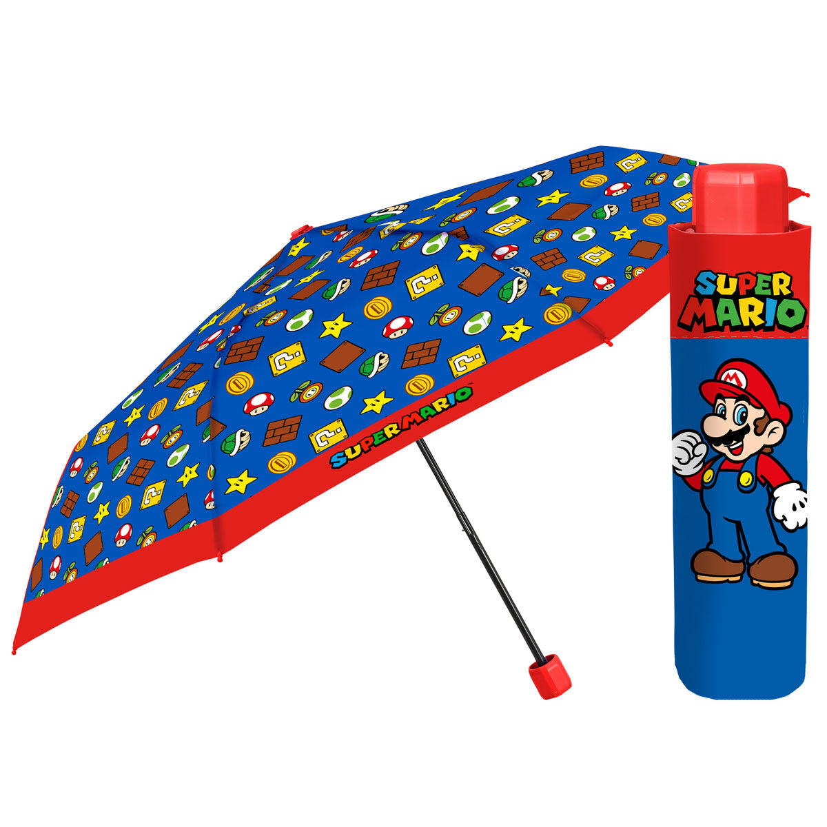 Parapluie pliant manuel Super Mario Bros 50 cm