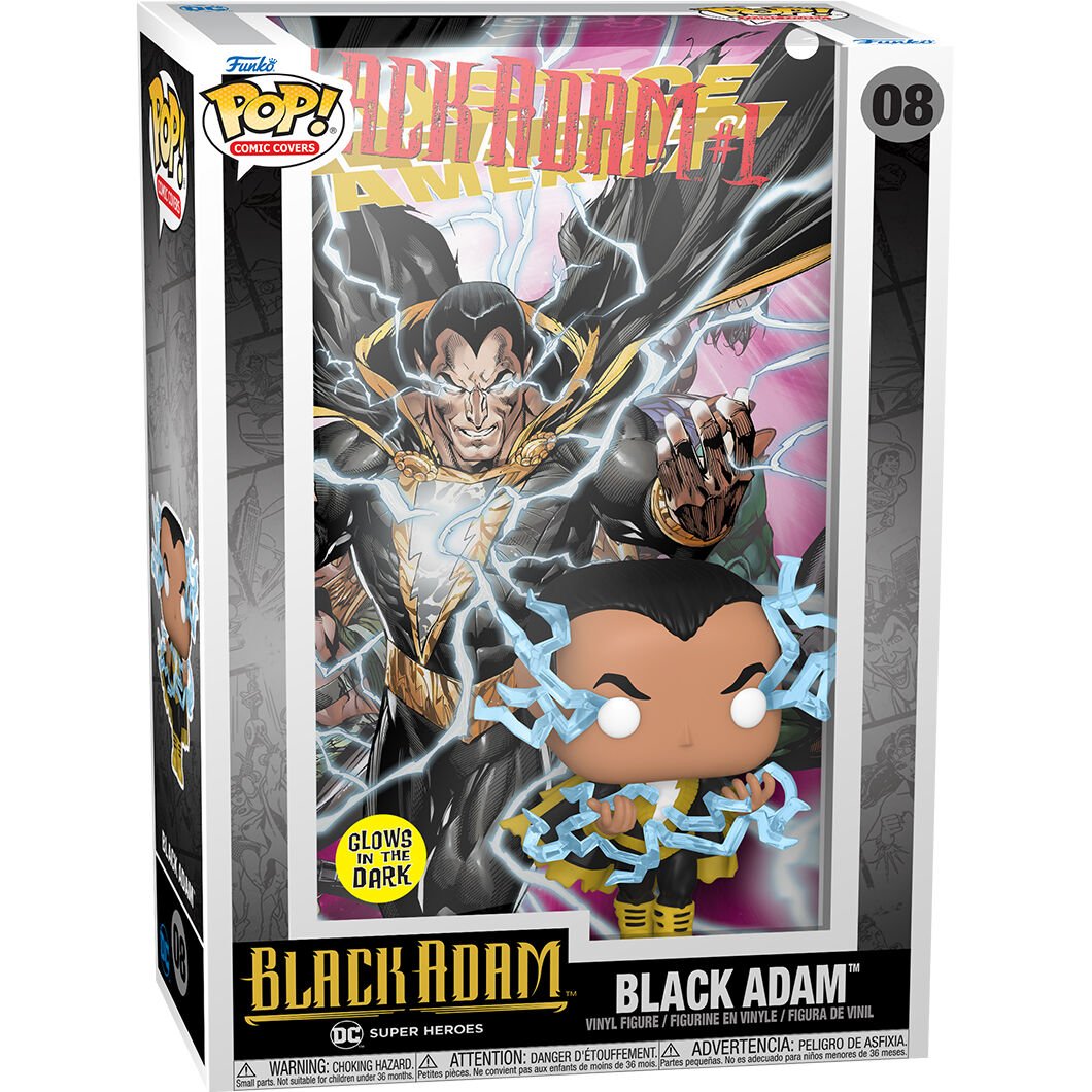POP figure DC Comics Black Adam Comic Cover - Nerdscape