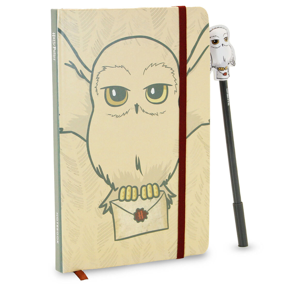Journal intime et stylo Harry Potter Hedwige