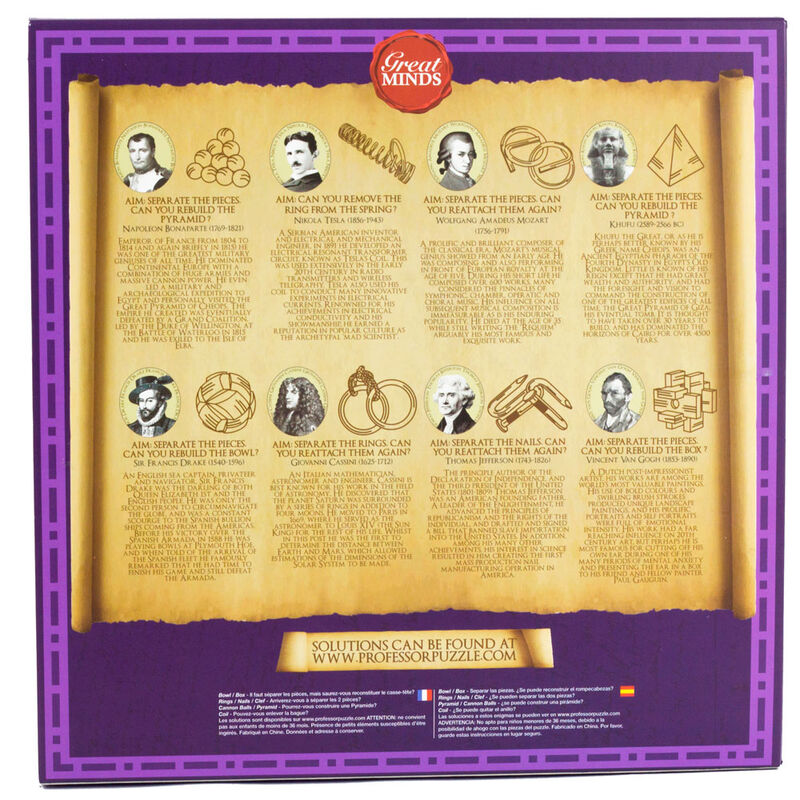 The Great Minds set of 8 skill games