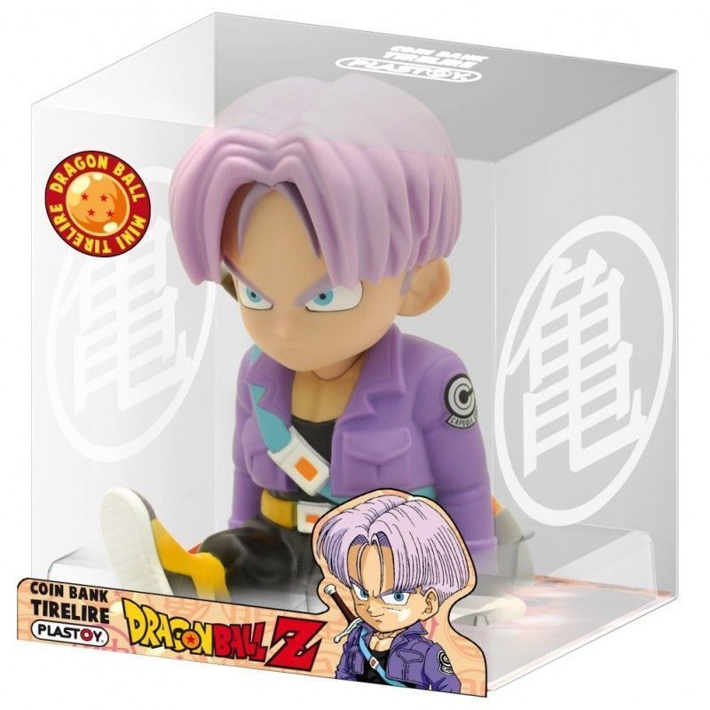 Figurine tirelire Trunks de Dragon Ball, 15 cm