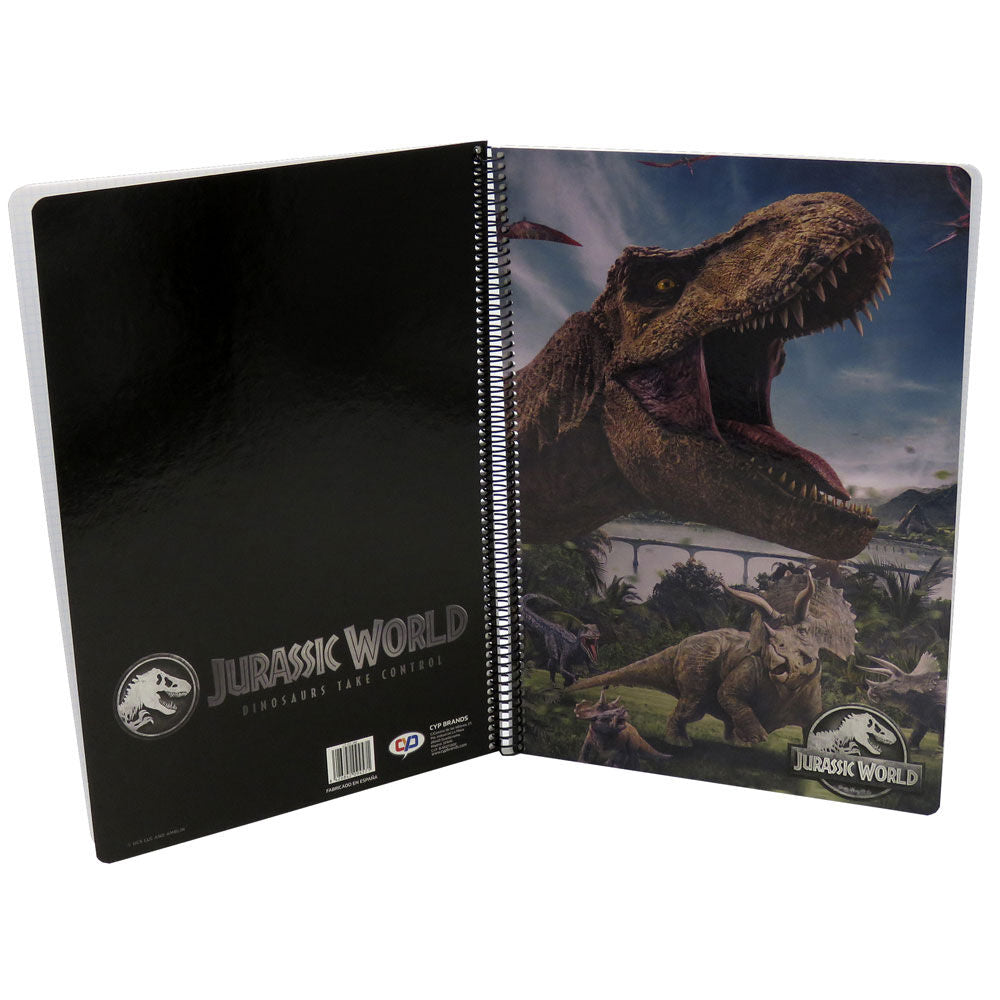 Jurassic World A4 notebook