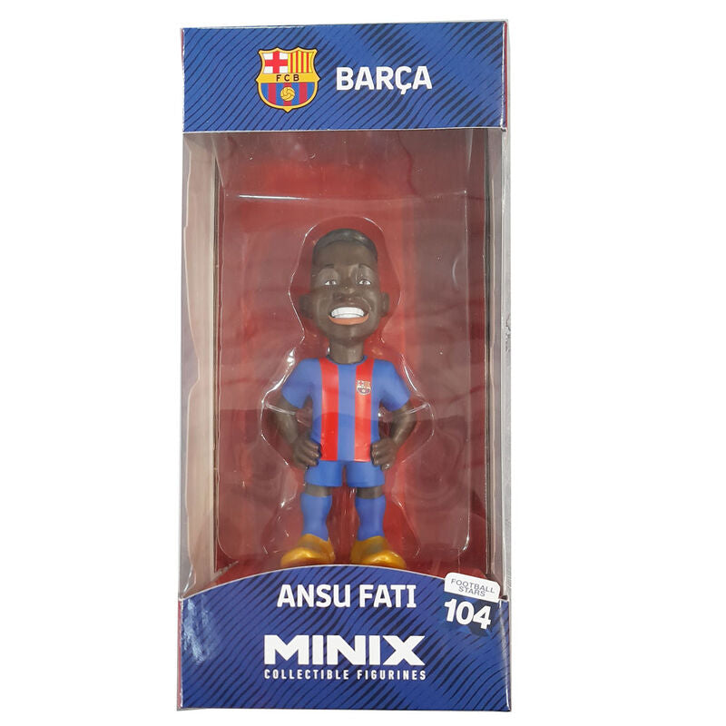 Figurine FC Barcelone Ansu Fati Minix 12cm
