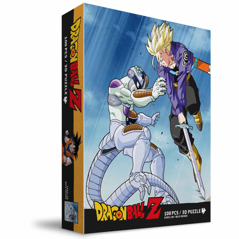 Dragon Ball Z Trunks Vs Frieza 3D puzzle 100pcs