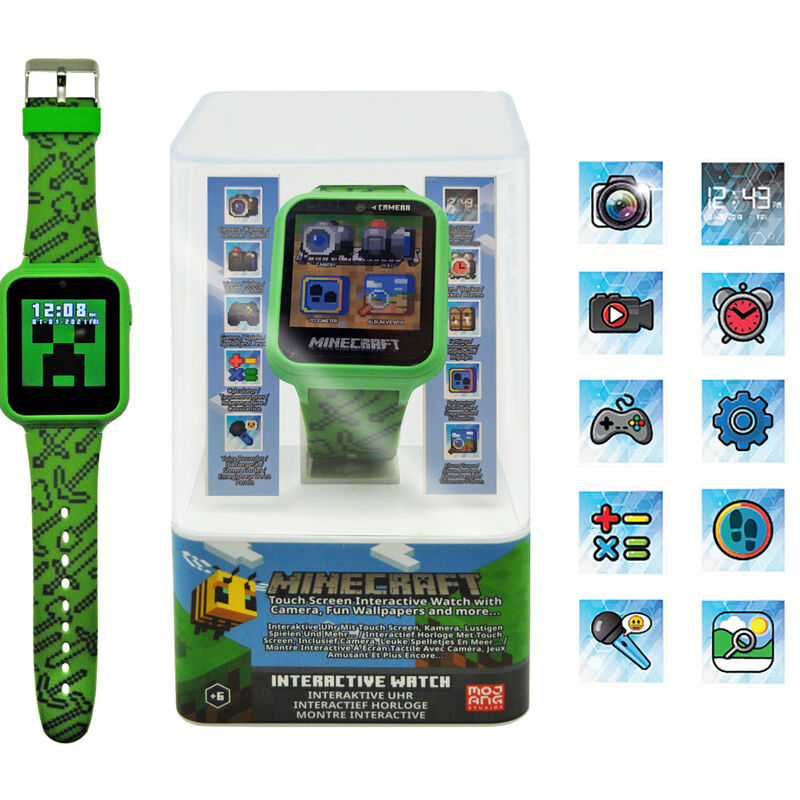 montre connectée Minecraft