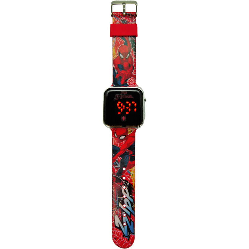 Marvel Spiderman led watch Nerdscape