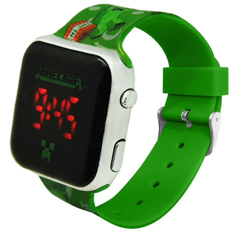 Minecraft LED watch