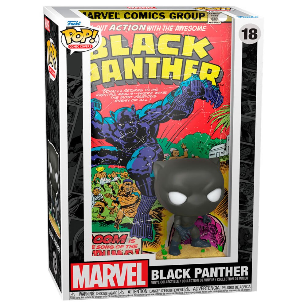 POP figure Comic Cover Marvel Black Panther - Nerdscape