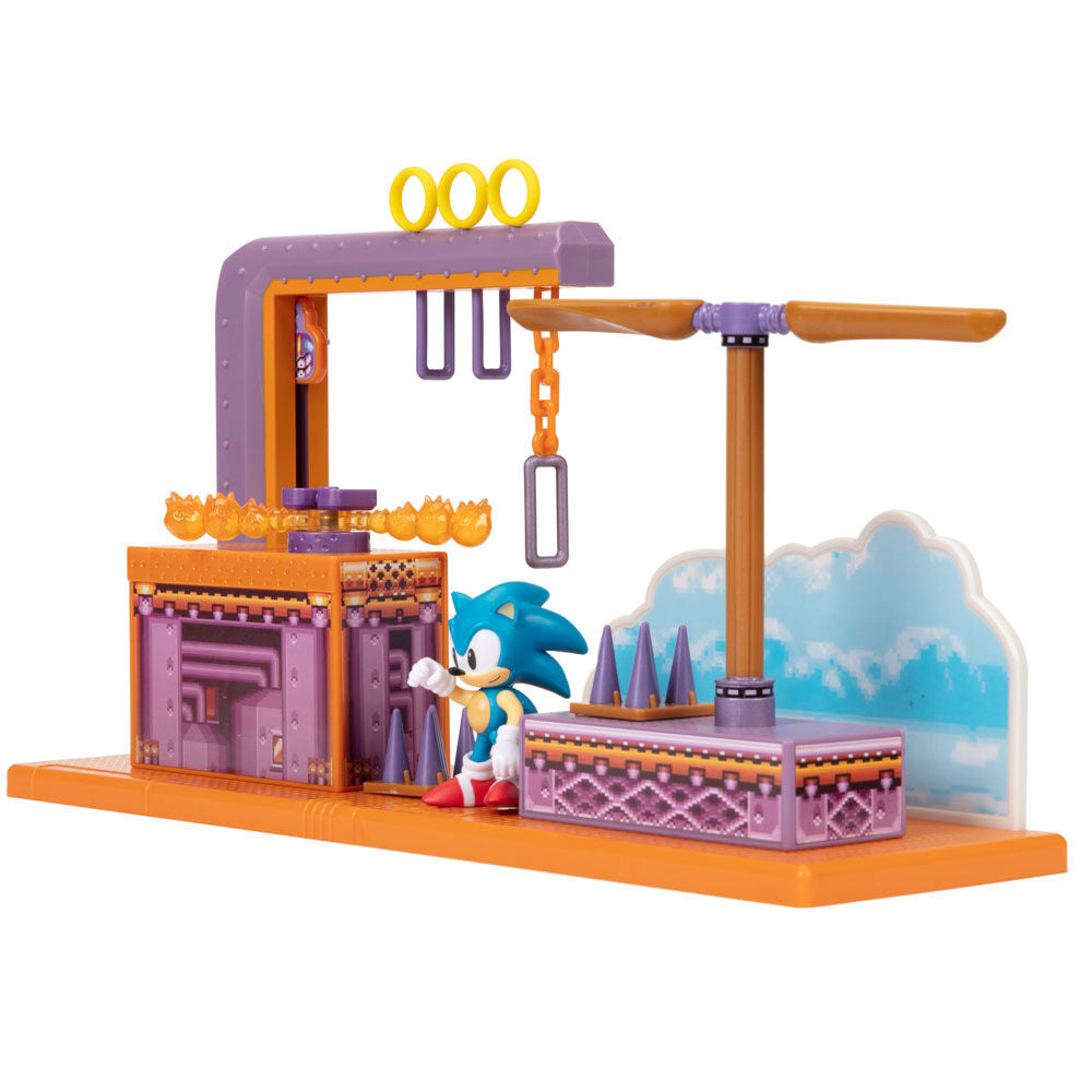 Sonic The Hedgehog Flying Battery Zone playset 6cm