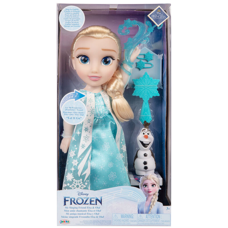 Spanish Disney Frozen 2 Elsa musical doll 38cm