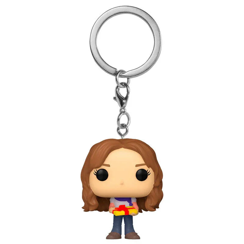 Pocket POP Keychain Harry Potter Holiday Hermione Exclusive Nerdscape