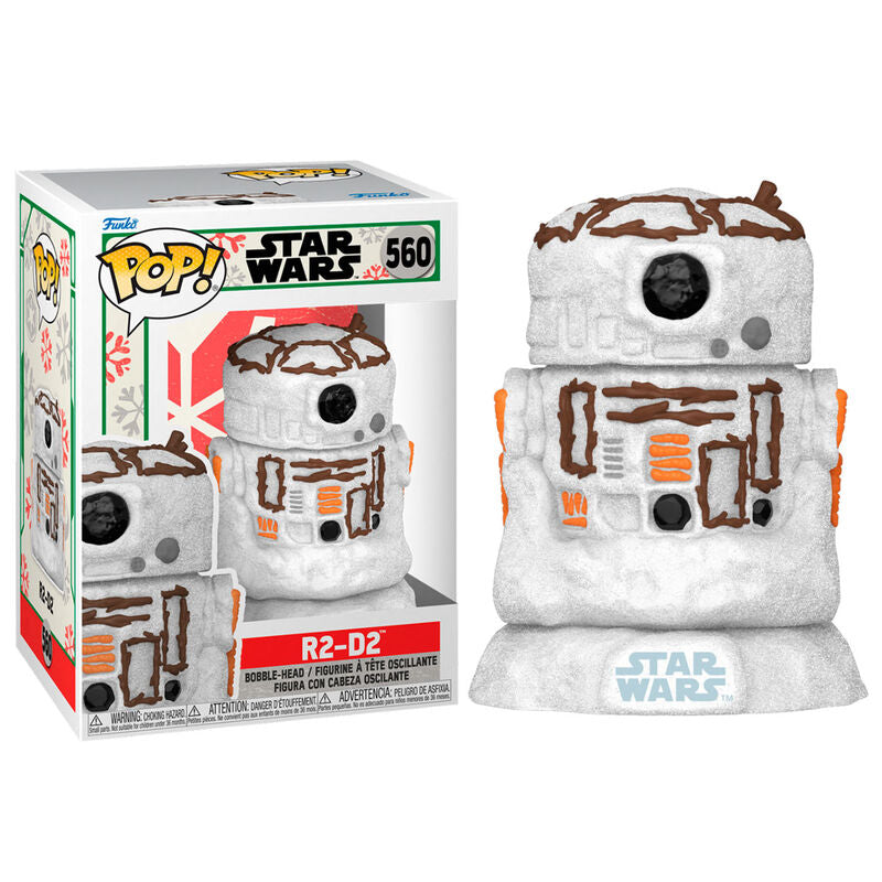 Funko Pop! Star Wars R2-D2 Holiday Edition - Figura da Collezione Vinyl Nerdscape