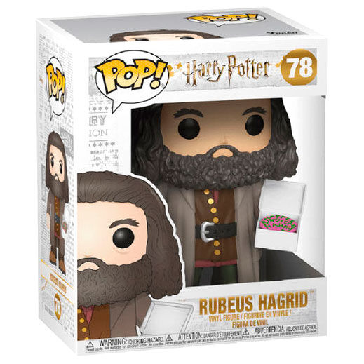 Figurine POP Harry Potter Hagrid avec gâteau 15 cm