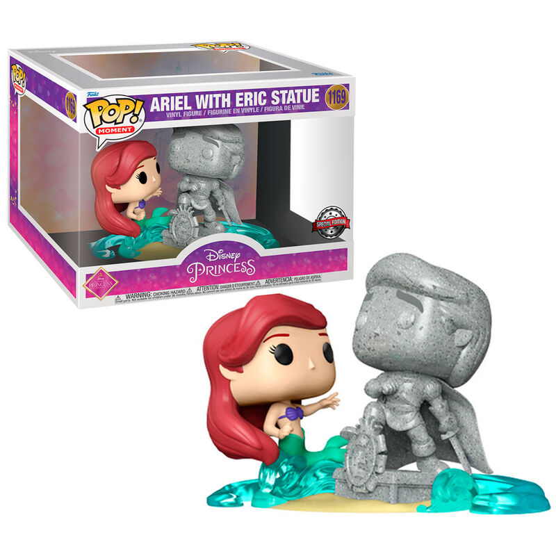 Funko Pop! Disney Ultimate Princess Ariel & Eric - Figura da Collezione Vinyl