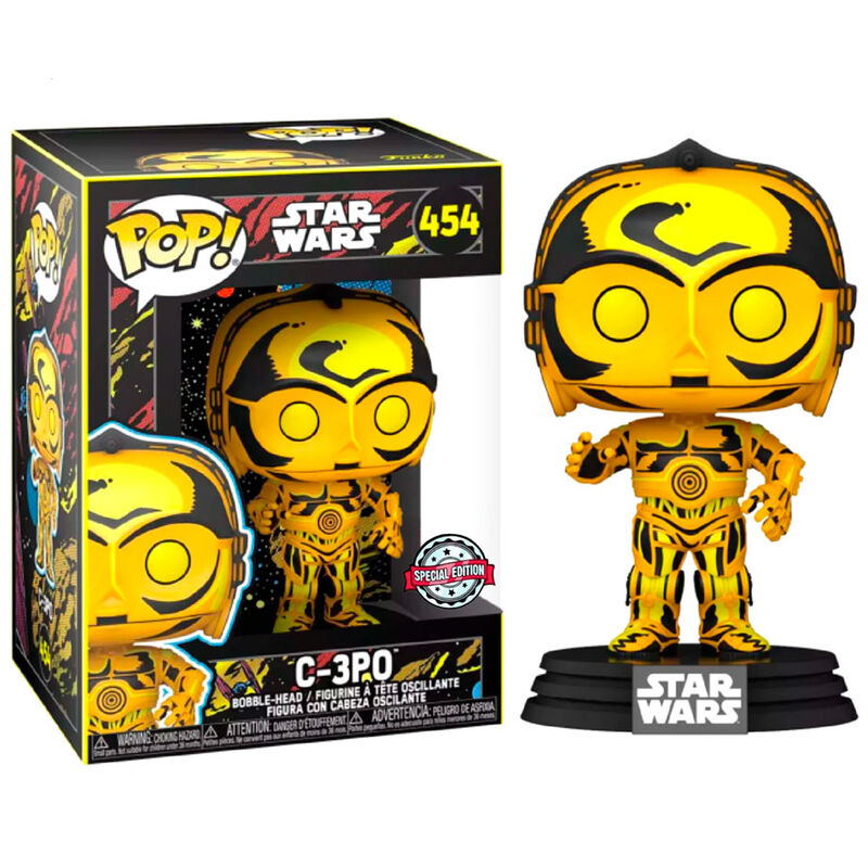 Figurine POP Star Wars Retro Series C-3PO Exclusive