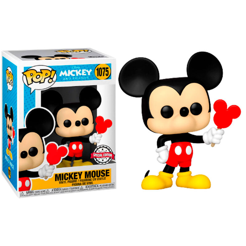 Figurine POP Disney Mickey Mouse avec glace exclusive