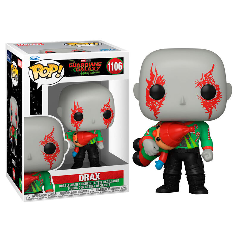 Funko Pop! Marvel Guardians of the Galaxy Drax - Figura da Collezione Vinyl
