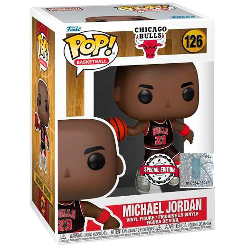 Funko Pop! NBA Michael Jordan - Figura da Collezione Vinyl Esclusiva Chicago Bulls