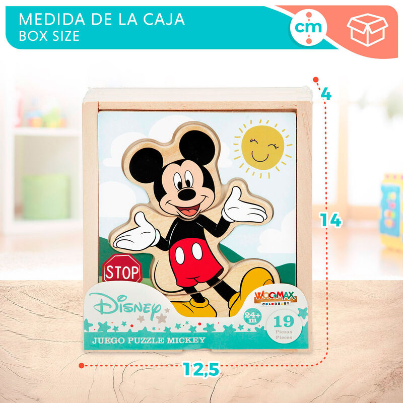 Puzzle en bois Mickey de Disney