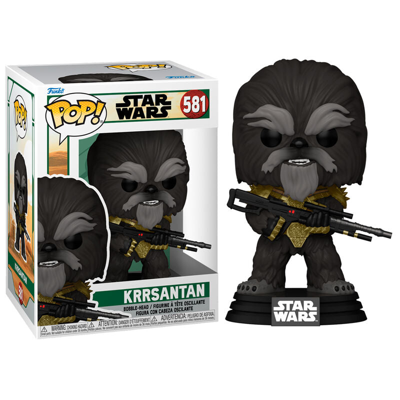 Funko Pop! Star Wars The Book of Boba Fett Krrsantan - Figura da Collezione Vinyl Nerdscape