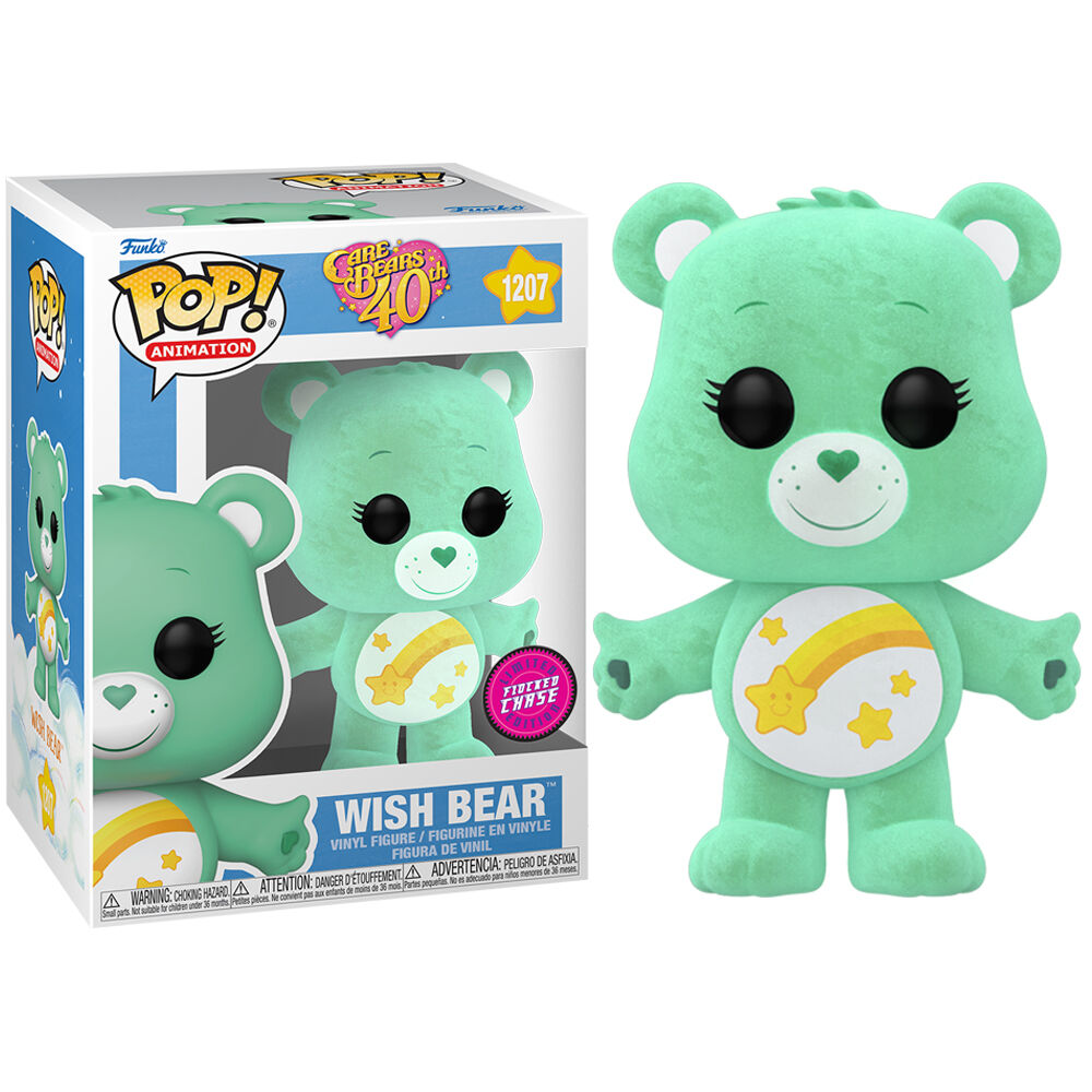 Figurine POP Care Bears 40e anniversaire Wish Bear Chase
