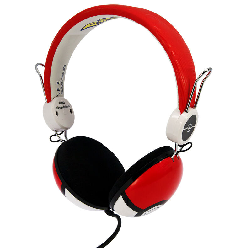 Pokemon Pokeball universal headphones