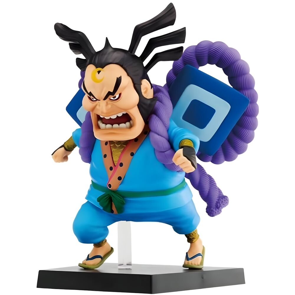 Figurine Raizo Ichibansho de 13 cm, issue de One Piece : Les Neuf Fourreaux Rouges.