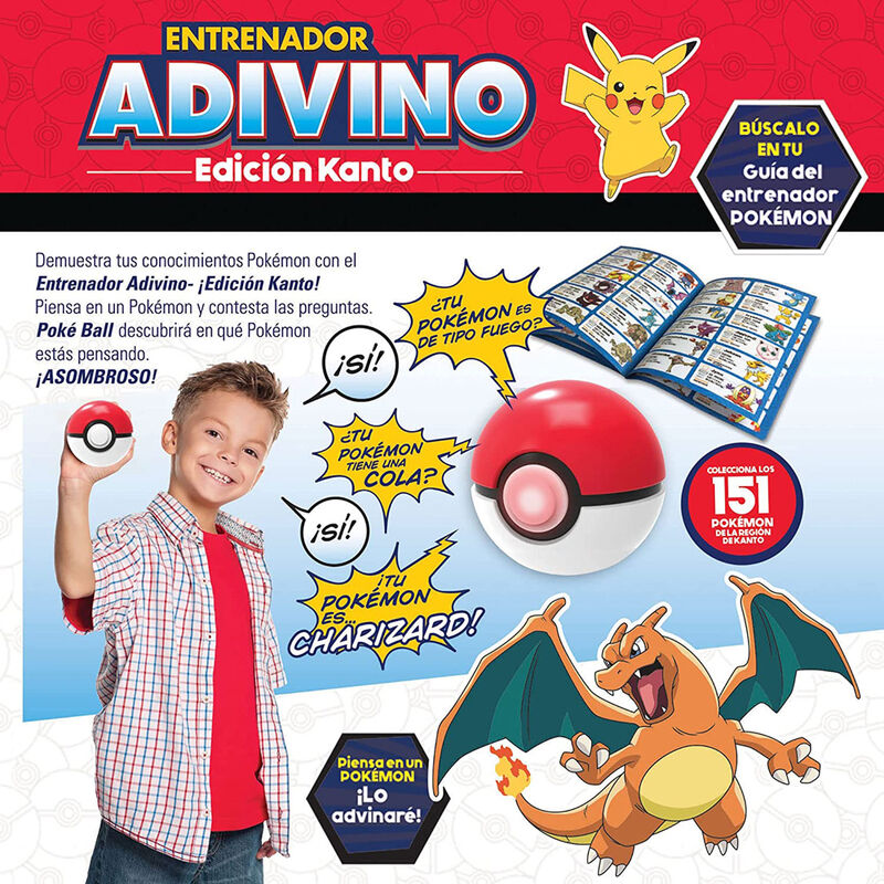 Jeu de société espagnol Pokémon Adivino