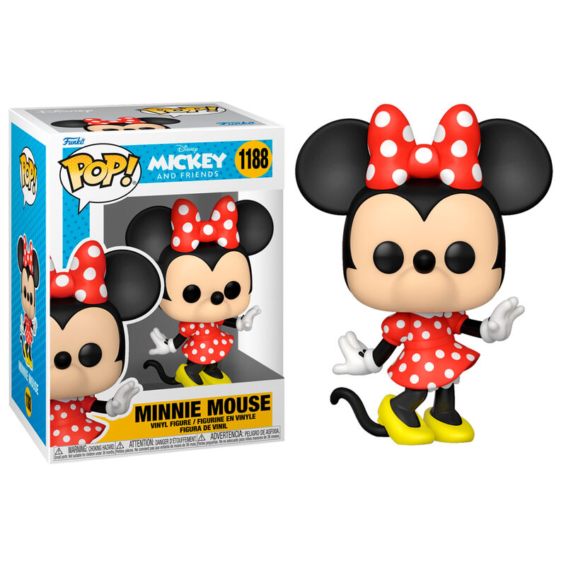 Funko Pop! Disney Classics Minnie Mouse - Figura da Collezione Vinyl
