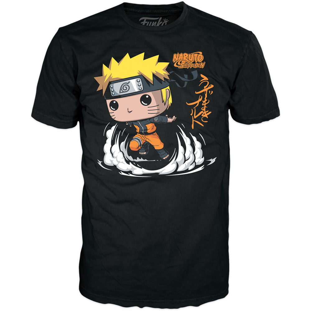 Coffret exclusif de figurines POP et T-shirts Naruto Shippuden