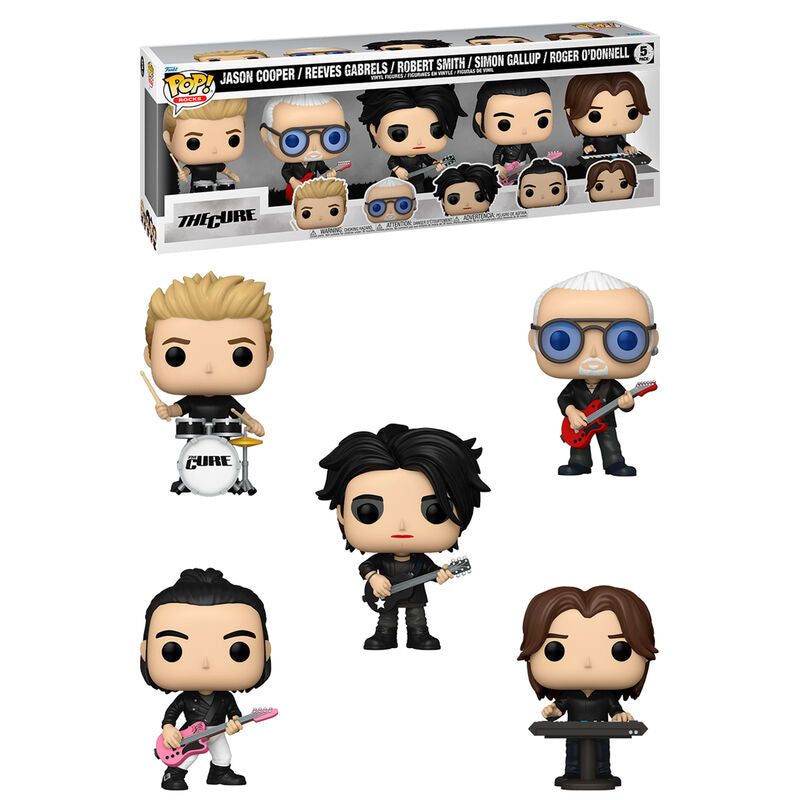 Pack POP de 5 figurines The Cure