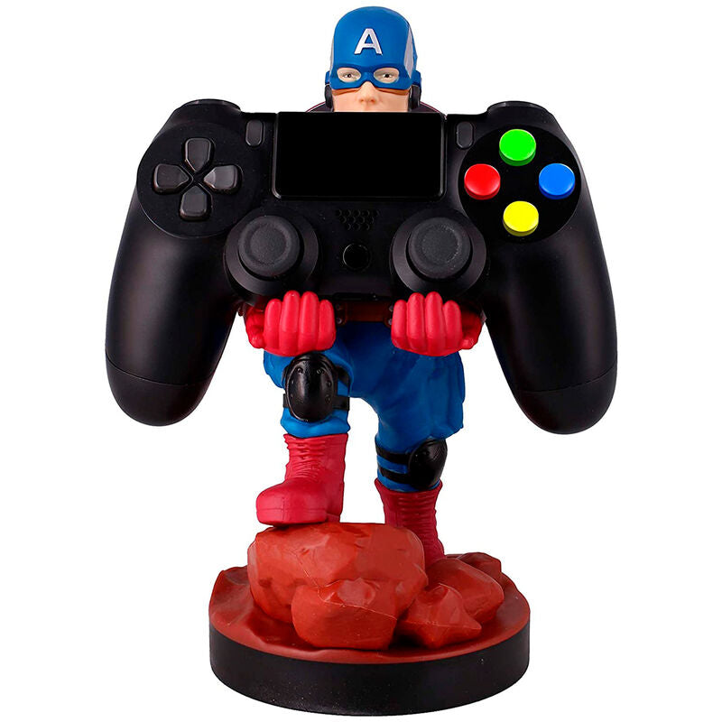 Support de fixation pour figurine Marvel Captain America, câble de 20 cm