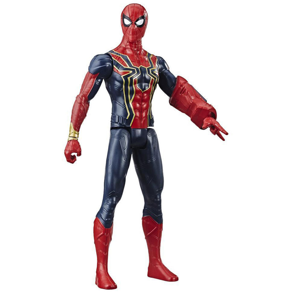 Marvel Avengers Iron Spider Titan Hero Figura da Collezione 30cm - Nerdscape