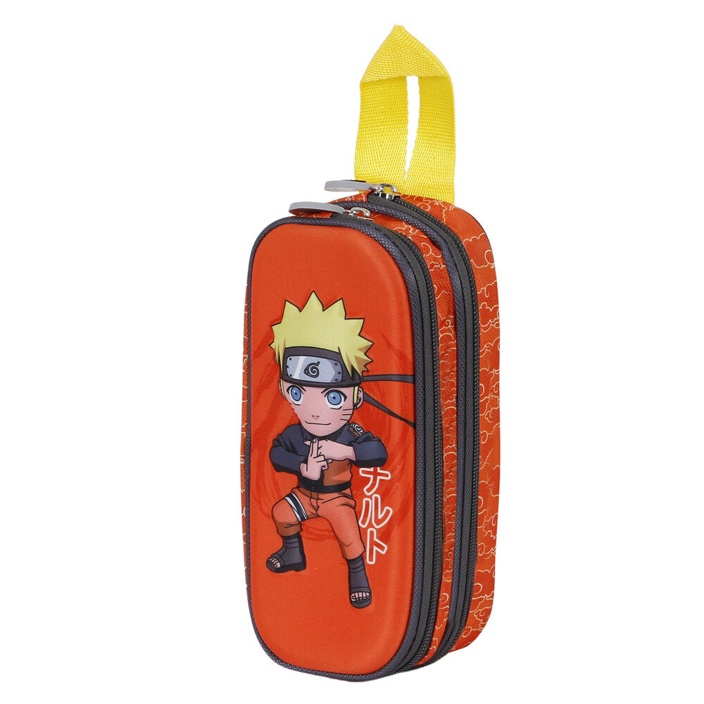 Naruto Shippuden Chikara 3D double pencil case