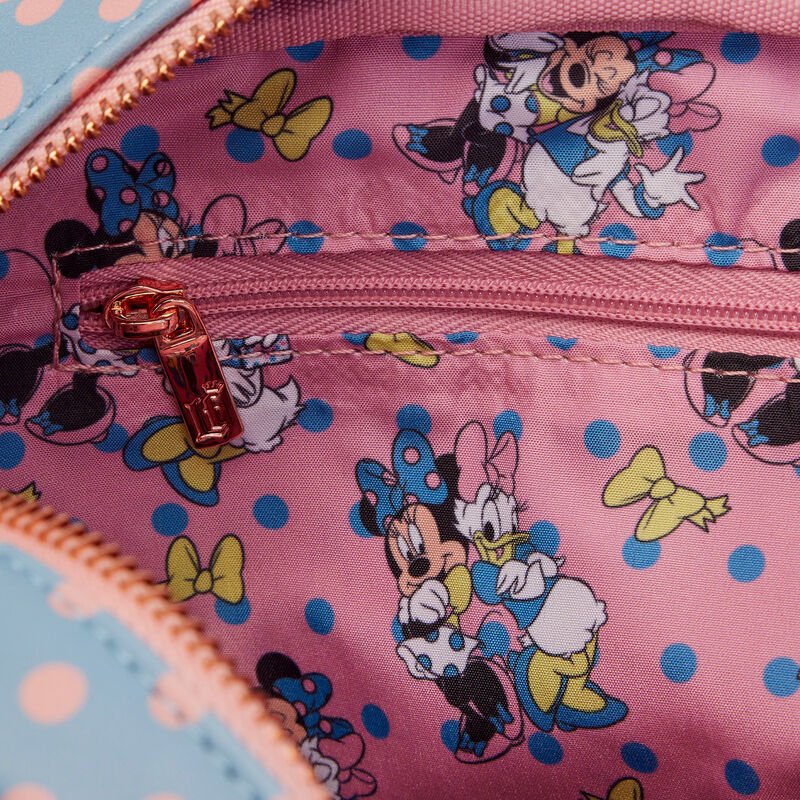Loungefly Disney Minnie Mouse Pastel Polka Dot Crossbody bag - Nerdscape