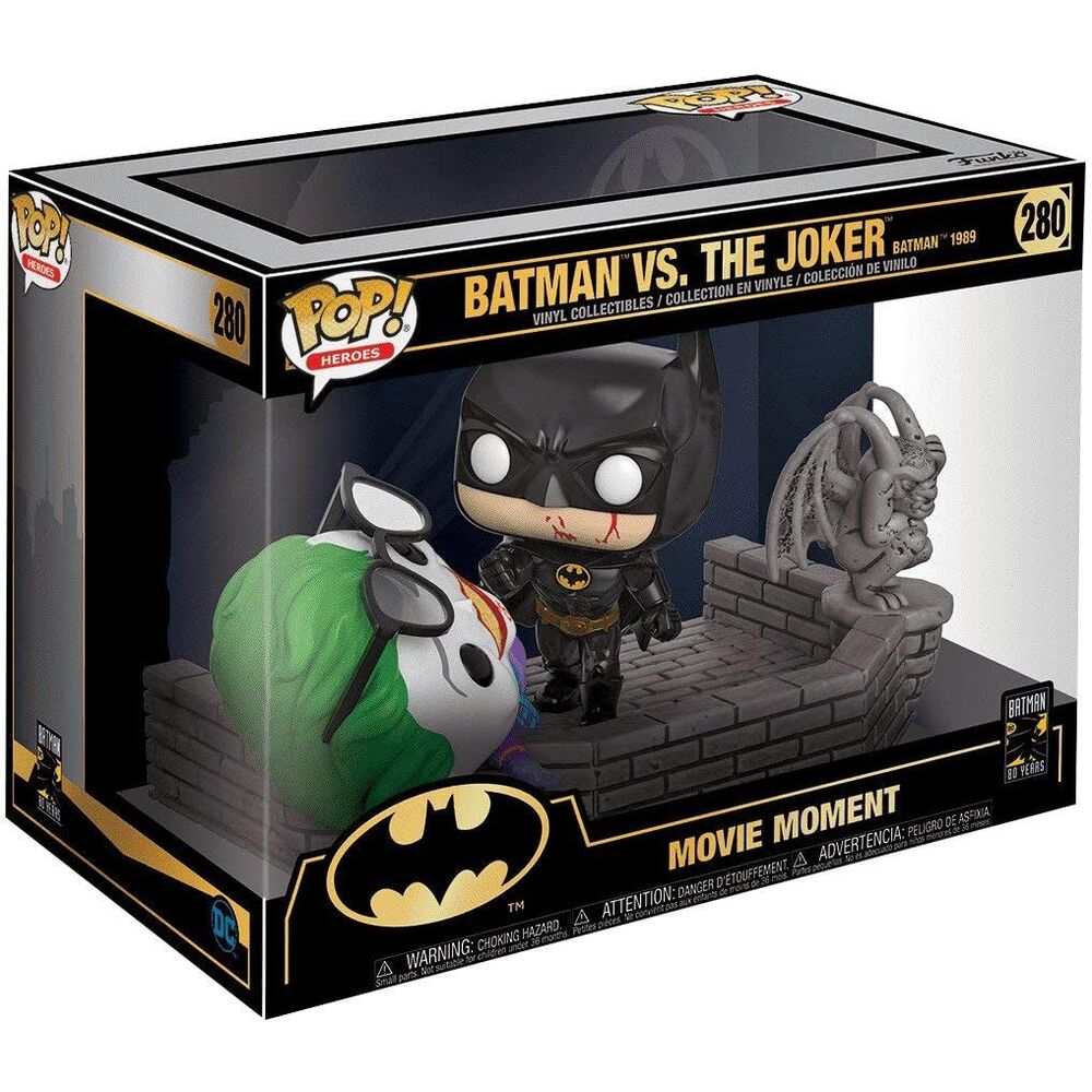 Figurine POP DC Comics Batman 80e anniversaire Batman et le Joker 1989