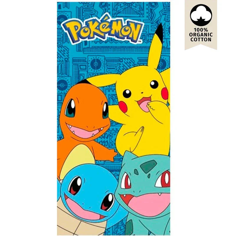 Pokemon beach towel cotton Nerdscape