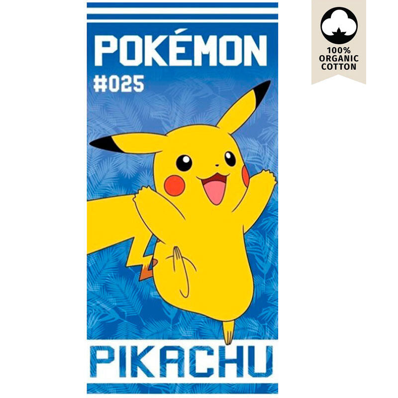 Pokemon Pikachu beach towel cotton Nerdscape