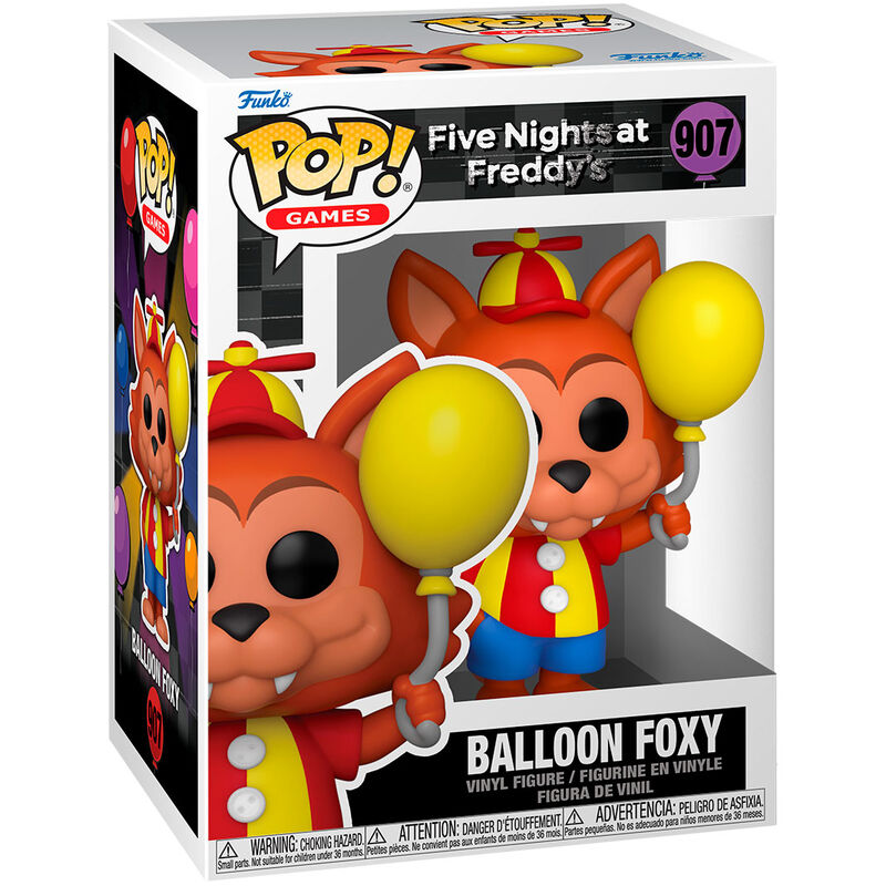 Funko Pop! Five Nights at Freddy's Balloon Foxy - Figura da Collezione Vinyl