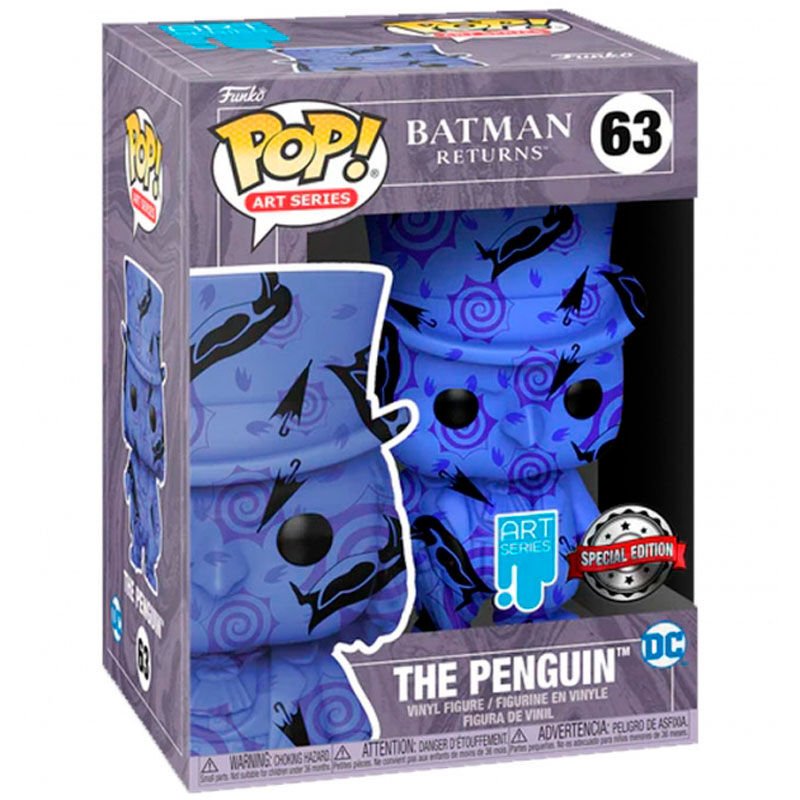 POP figure DC Comics Batman Return The Penguin Artist + Case Exclusive - Nerdscape