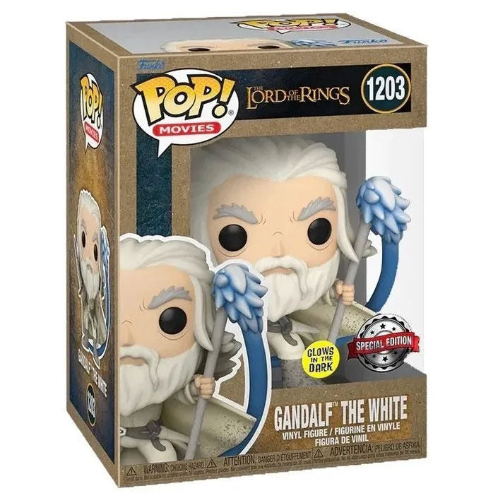 Figurine POP Le Seigneur des Anneaux Gandalf le Blanc Exclusive